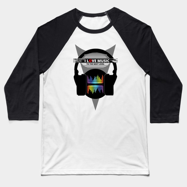 To the Next Level Music - music Baseball T-Shirt by tatzkirosales-shirt-store